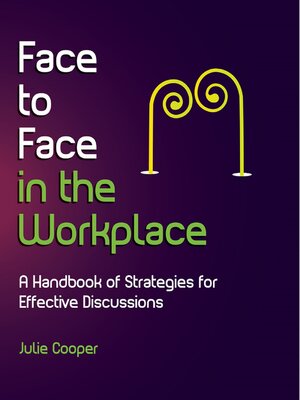 cover image of Face to Face in the Workplace